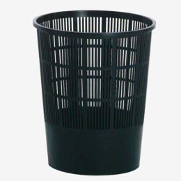 Small perforated waste paper basket+