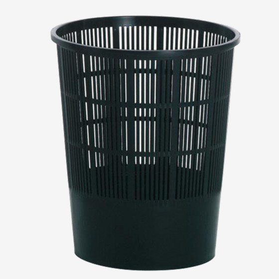 Small perforated waste paper basket+