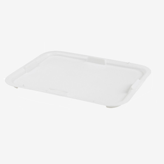 Rectangular dividing dough container lid - 600 x 400