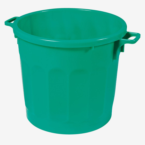 Poubelle ronde tri sélectif