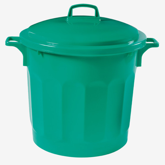 Poubelle ronde tri sélectif