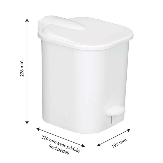 Square dustbin