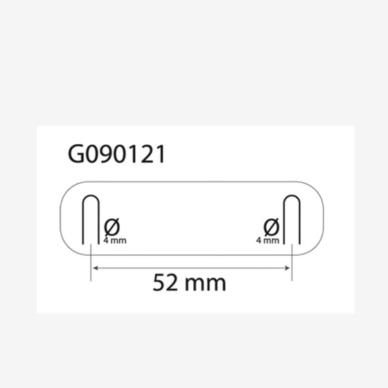 Single coat hook - 1