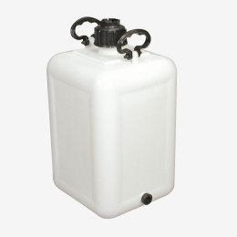 Carboy + drain cap