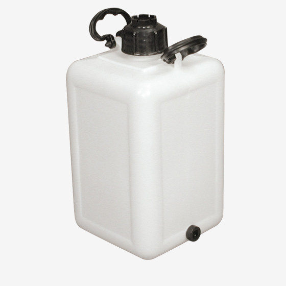 Carboy + drain cap