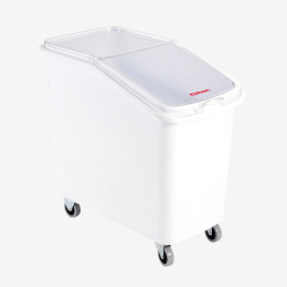 Bac à ingrédients 100 L + couvercle - chape acier