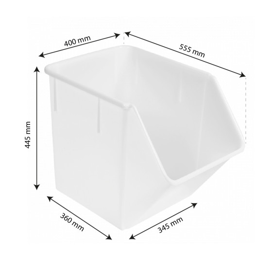 40 L ingredients container