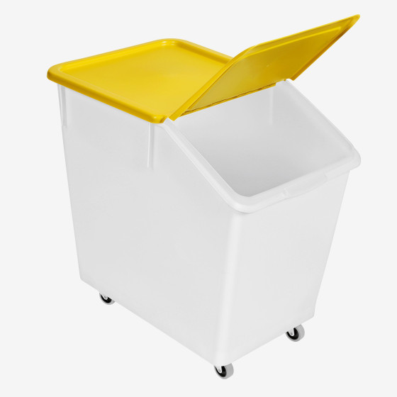 80 L ingredients container + 4 wheels