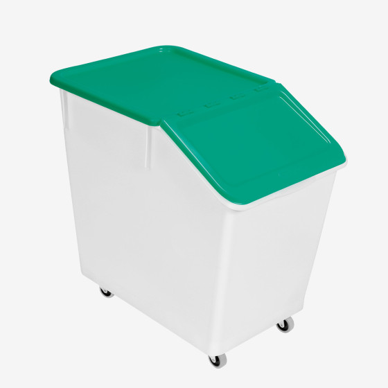 80 L ingredients container + 4 wheels