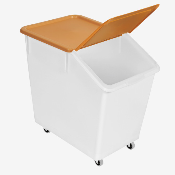 80 L ingredients container + 4 wheels