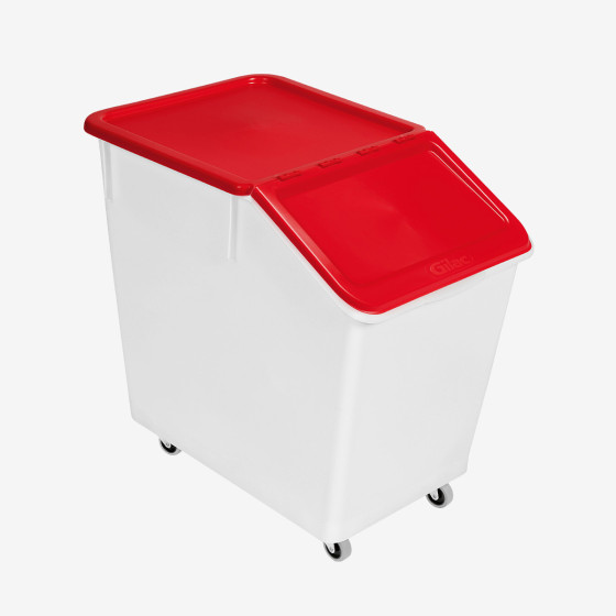 80 L ingredients container + 4 wheels