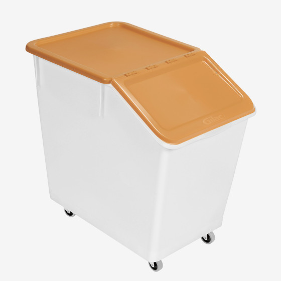 80 L ingredients container + 4 wheels