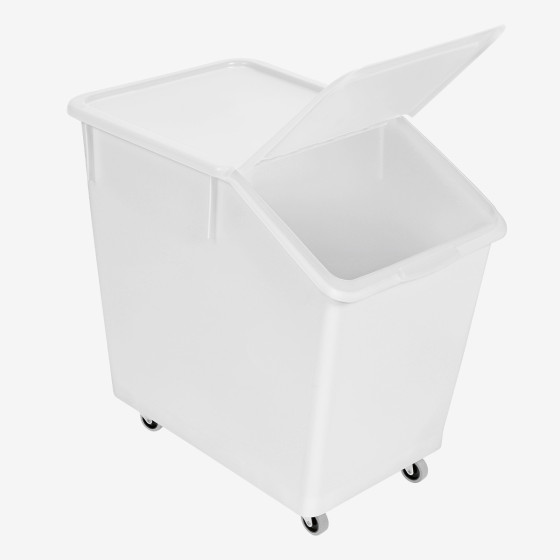 80 L ingredients container + 4 wheels
