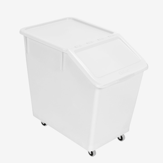 80 L ingredients container + 4 wheels