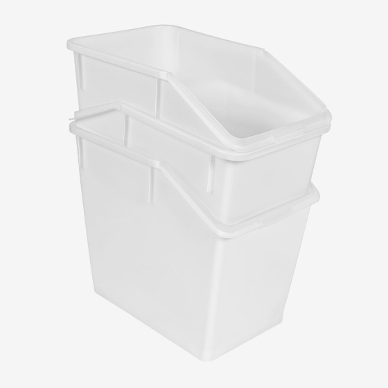 80 L ingredients container + 4 wheels