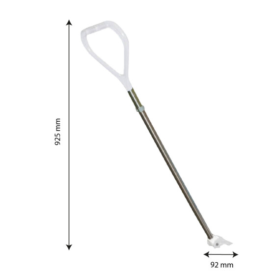 Removable pulling bar for 4,5 or 6 wheel dollies