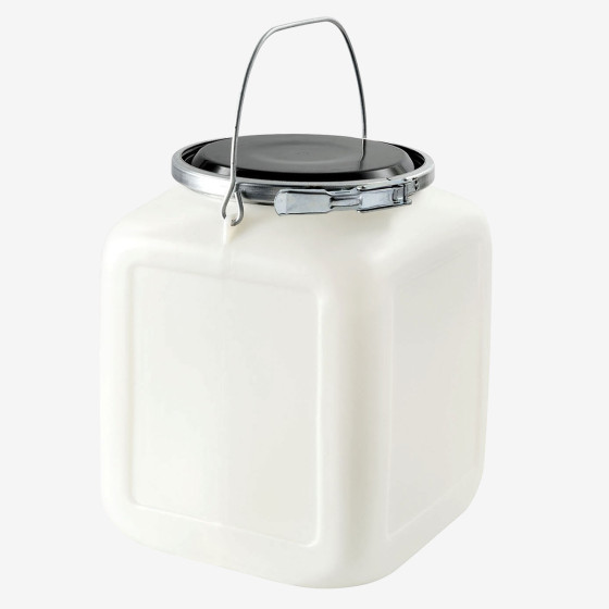 Bonbonne + genouillère métal + couvercle