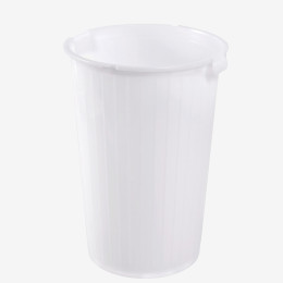 Round food contact container