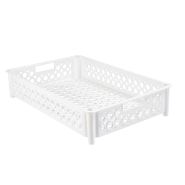 Stacking perforated crate