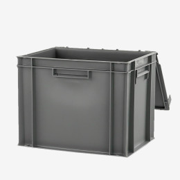 Solid container + attached lid - 400 x 300