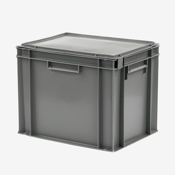 Solid container + attached lid - 400 x 300
