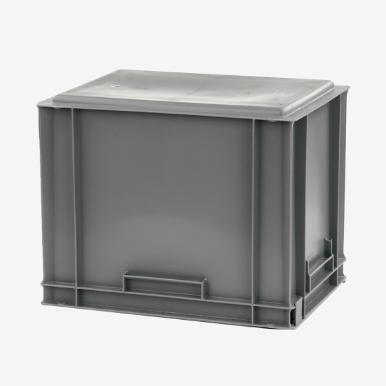 Solid container + attached lid - 400 x 300