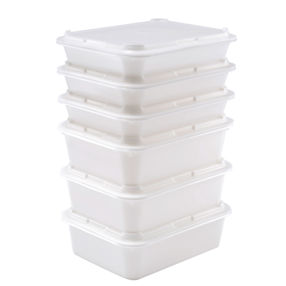 Dividing dough container