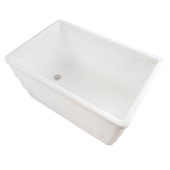 Double-wall container - stainless steel wheel housing