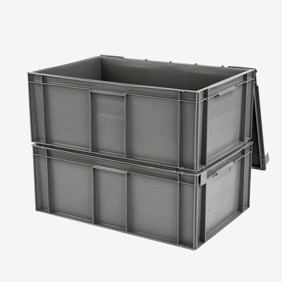 Bac 600 x 400 - couvercle solidaire