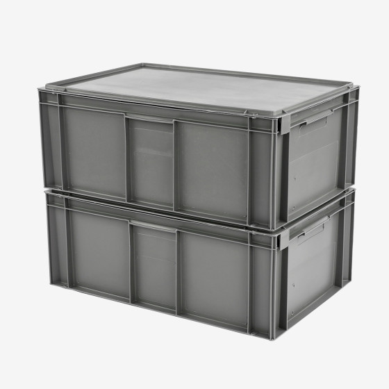 Bac 600 x 400 - couvercle solidaire