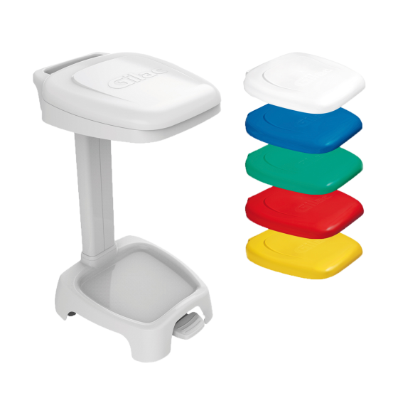 Lid for pole bag holder