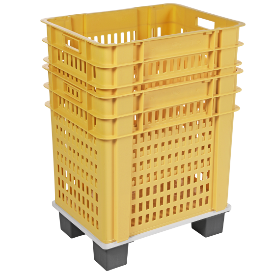 Compact bread container