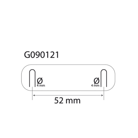 Single coat hook - 1