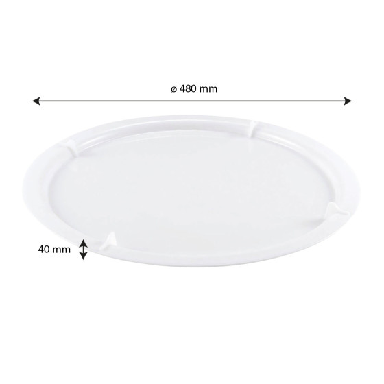 Couvercle pour cuvette ronde 19L