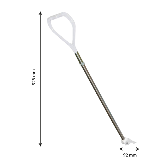 Removable pulling bar for 4,5 or 6 wheel dollies