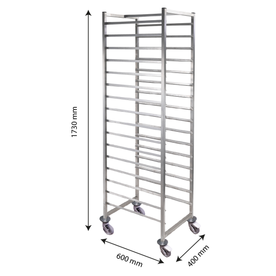 Echelle en inox 16 niveaux
