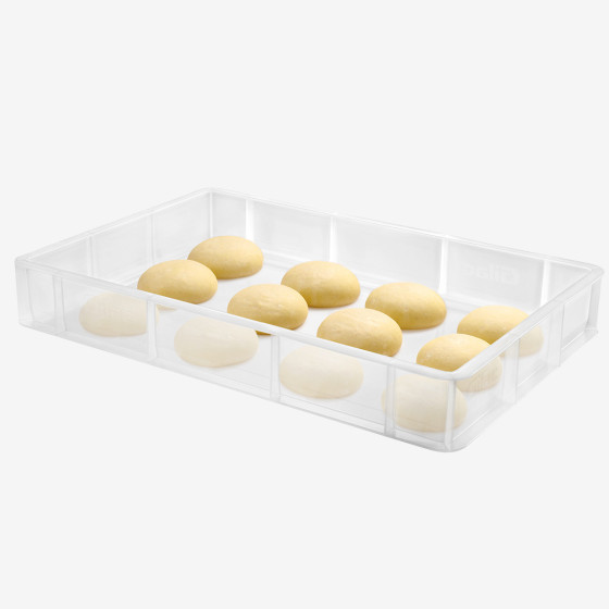 Dough container - 600 x 400 - translucent