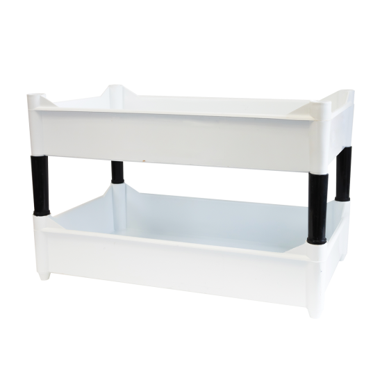 Entretoise pour bac sur pieds - noir