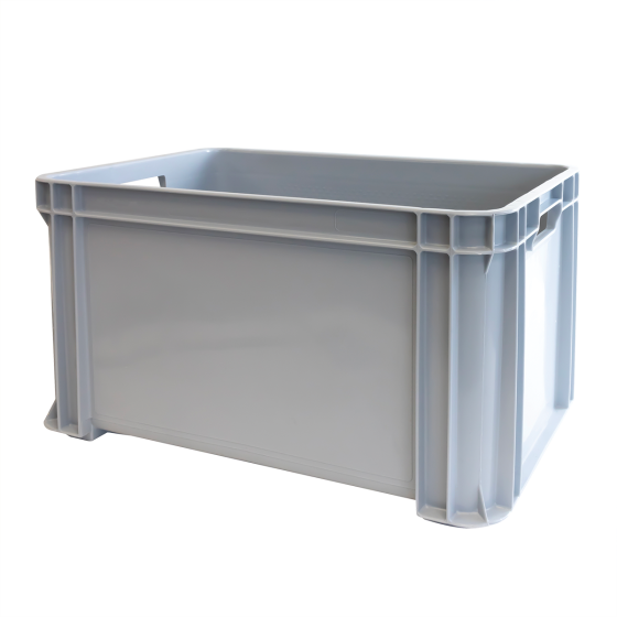 Bac renforcé empilable avec poignées 545 x 390 mm - 30 L et 45 L - 2 couleurs