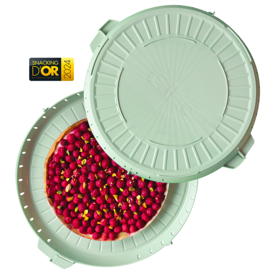 Boîte ronde réutilisable - 6 couleurs