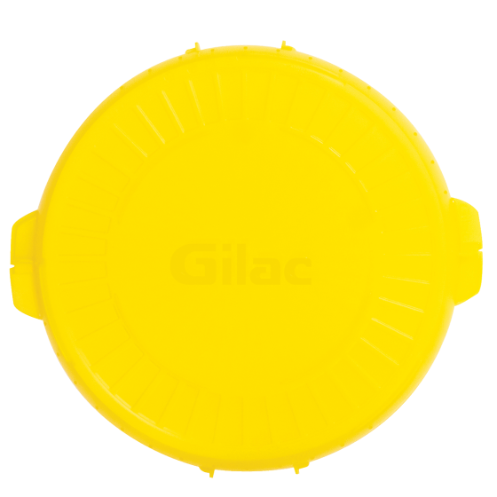 Boîte ronde réutilisable - 6 couleurs