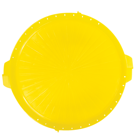 Boîte ronde réutilisable - 6 couleurs