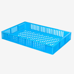 Perforated crate (without handles) - 600 x 400