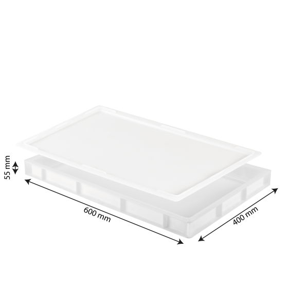 Lot dough container - 600 x 400
