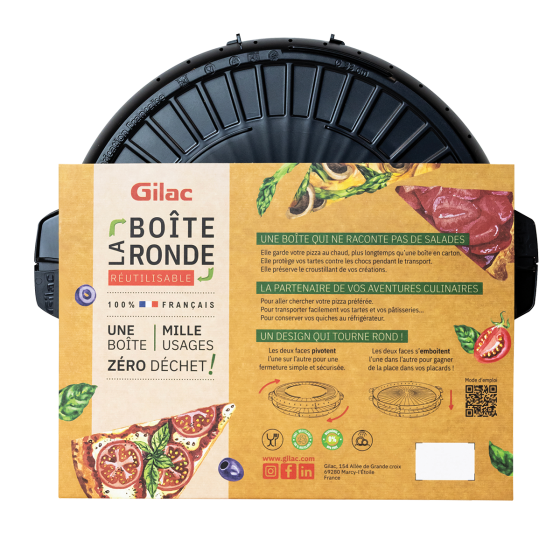 Special Offer  Set of 5 Reusable Round Containers with Packaging