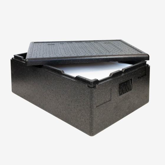 Conteneur isotherme 600 x 400 mm - 53 L - ouverture par le haut