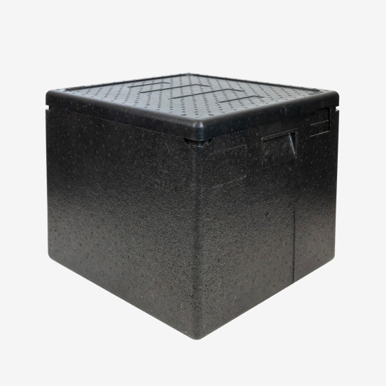 Conteneur isotherme 420 x 420 mm - 59 L - ouverture par le haut