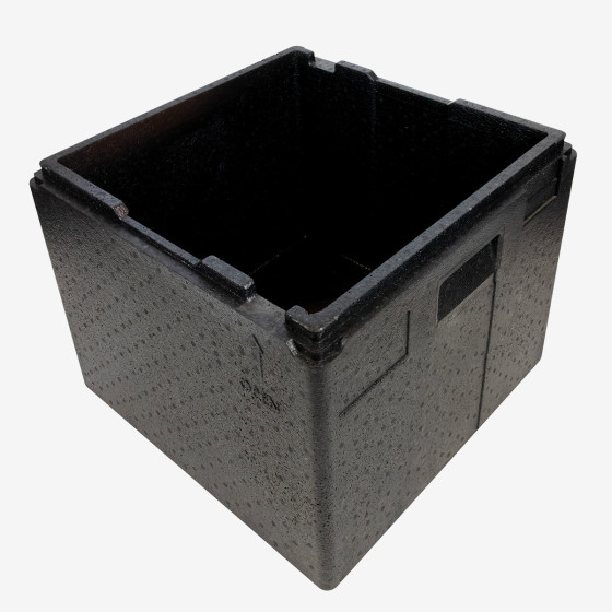 Conteneur isotherme 420 x 420 mm - 59 L - ouverture par le haut