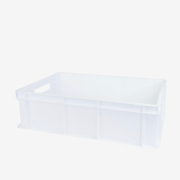 Reinforced Stackable Container 600 x 400 mm  32 L, 42 L, 64 L  White