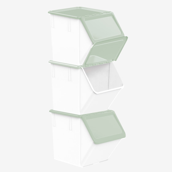 Lid for 40 L and 80 L storage container - light green
